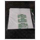 PATIKIL 12x12 Inch Lamp Base Felt, 6Pack 3mm Thickness Square Felt Furniture Pad Soft Adhesive Non-Slip Anti-Scratch Backed Felt for Lamp Furniture DIY Craft, Black