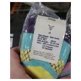 Qterdiz Ski Socks Kids Boys Winter Warm Snowboarding Socks for Boys Girls Thick Thermal Skating Socks 3 Pack Wavy Pattern 8-10 Years Old