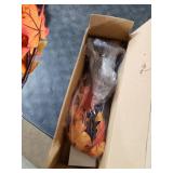 TURNMEON Fall Decor 2 Pack 18 Inch Prelit Fall Maple Tree Fall Decorations for Home with 48 LEDs Timer Battery Operated Pumpkin Lights 6 Acorn Lighted Thanksgiving Halloween Decor Table Indoor Outdoor