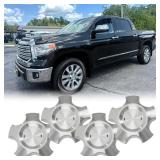 Wheel Center Hub Cap 42603-0C100 Fit for Toyota Tundra Limited 2009-2017 Sequoia 2008-2017 - 42603 0C010 Cover Rims Parts Accessories, 4Pcs