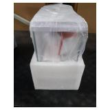 Vehipa Aquarium, 2.4 Gallon Betta Fish Tank with Heater, Humidifier 3 in 1 Pump - Filteration & Oxygenation & Circulation, Temperature Display, HD Glass, Timed 7-Color Lights