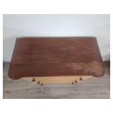 Three-Drawer Wooden Chest with Two-Tone Finish Three-Drawer Wooden Chest with Two-Tone Finish