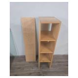 Modern Light Wood 4-Tier Display Shelf Modern Light Wood 4-Tier Display Shelf