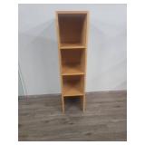 Tall Wooden Display Tower with 4 Shelves Tall Wooden Display Tower with 4 Shelves