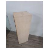 Tall Wooden Display Tower with 4 Shelves Tall Wooden Display Tower with 4 Shelves