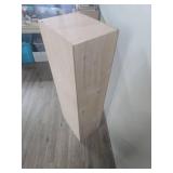 Tall Wooden Display Tower with 4 Shelves Tall Wooden Display Tower with 4 Shelves