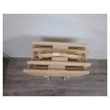Wooden TV Tray Tables Set Wooden TV Tray Tables Set