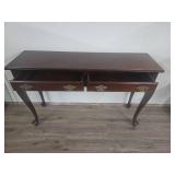 Queen Anne Style Console Table Queen Anne Style Console Table
