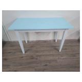 Light Blue and White Console Table Light Blue and White Console Table
