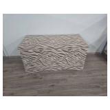 Zebra Print Storage Case Zebra Print Storage Case