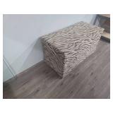 Zebra Print Storage Case Zebra Print Storage Case