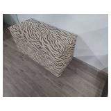 Zebra Print Storage Case Zebra Print Storage Case