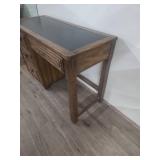 Oak Writing Desk with Leather Top Oak Writing Desk with Leather Top