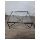 Modern Geometric Glass Coffee Table Modern Geometric Glass Coffee Table