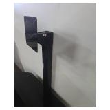 Black Glass TV Stand with Mount Black Glass TV Stand with Mount