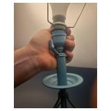 Decorative Spiral Floor Lamp with White Shade Decorative Spiral Floor Lamp with White Shade