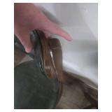 Tufted Green Leather Dining Chairs Tufted Green Leather Dining Chairs