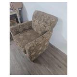 Geometric Pattern Accent Chair Geometric Pattern Accent Chair