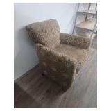 Geometric Pattern Accent Chair Geometric Pattern Accent Chair