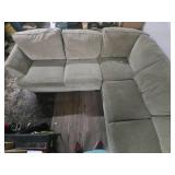 3 pieces green sectional 3 pieces green sectional