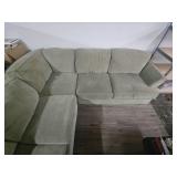 3 pieces green sectional 3 pieces green sectional