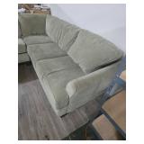 3 pieces green sectional 3 pieces green sectional