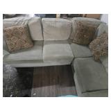 3 pieces green sectional 3 pieces green sectional