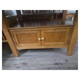 Oak Dining Set with Mission Style Chairs Oak Dining Set with Mission Style Chairs