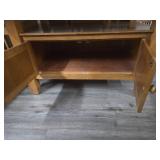 Oak Dining Set with Mission Style Chairs Oak Dining Set with Mission Style Chairs