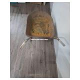 Metal Garden Wheelbarrow (wheel doesn't move Garden decor) Metal Garden Wheelbarrow (wheel doesn't move Garden decor)