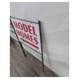 Metal sign holders Metal sign holders