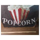 Hot Fresh Popcorn Movie Theater Sign Hot Fresh Popcorn Movie Theater Sign