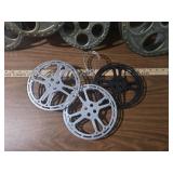 35mm Movie Film Reels - Metal Cinema Platters wall art 35mm Movie Film Reels - Metal Cinema Platters wall art
