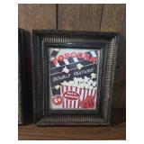 Movie Theater Popcorn Wall Art Set Movie Theater Popcorn Wall Art Set