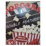 Movie Theater Popcorn Wall Art Set Movie Theater Popcorn Wall Art Set