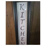 Kitchen Open 24 Hours Wall Sign Kitchen Open 24 Hours Wall Sign