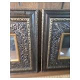 Black and Gold Mirror Set Black and Gold Mirror Set