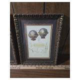 Framed Astronomical Instrument Prints Set Framed Astronomical Instrument Prints Set