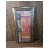 Love Never Fails Framed Scripture Art Love Never Fails Framed Scripture Art