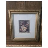 Classical Cherub Art Prints in Gold Frames Classical Cherub Art Prints in Gold Frames