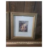 Classical Cherub Art Prints in Gold Frames Classical Cherub Art Prints in Gold Frames