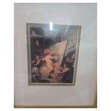 Classical Cherub Art Prints in Gold Frames Classical Cherub Art Prints in Gold Frames