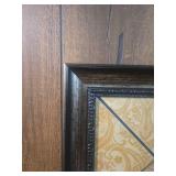 Decorative Wall Frame with Damask Pattern cracked glass Decorative Wall Frame with Damask Pattern cracked glass