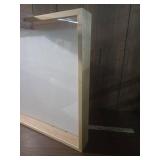 Wood shadow box Wood shadow box