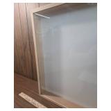 White Wood Shadow Box Display Frame White Wood Shadow Box Display Frame