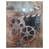 Cinema Theme Wall Art Print Cinema Theme Wall Art Print