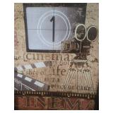 Cinema Movie Theater Wall Art Print Cinema Movie Theater Wall Art Print