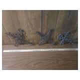 Decorative Iron Wall Cross with Scrollwork Decorative Iron Wall Cross with Scrollwork