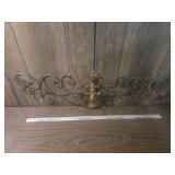 Decorative Metal Wall Scroll Decorative Metal Wall Scroll