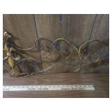 Decorative Metal Wall Scroll Decorative Metal Wall Scroll